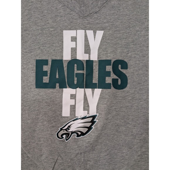 Nike‎ The Nike Tee XS Philadelphia Eagles Fly Graphic V-Neck T-Shirt women's - Picture 2 of 6